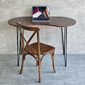 Adjustable Height Rubber Wood <b>Computer</b> <b>Desk</b> and Chair Set (120x60cm) - Product Image 3