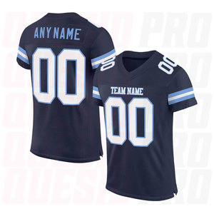 Maillot de football américain en gros, vêtements de sport, polyester de haute qualité, logo personnalisé par sublimation, maillot de rugby vierge, dernier design - Product Image 5