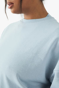 Sudadera Extra Grande de Invierno de Alta Calidad para Mujer, Estilo Urbano Informal, Impresión Frontal Personalizada, Mangas Completas, 100% Algodón Felpa - Product Image 5