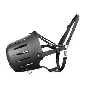 Comfortable <b>Horse</b> <b>Muzzle</b> With Soft Padding Adjustable Straps Lightweight Breathable Design for Grazing - Product Image 2