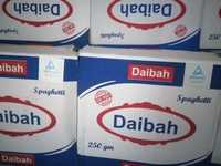 Daibah Brand 250g Premium Quality Sec Raffiné Spaghetti Macaroni Couscous Vermicelles Boîte/Sac de Cuisson Approvisionnement en Gros Global