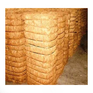 Fibra de Coco Teñida Naturalmente y Ecológica, Ignífuga, Resistente a Químicos, Material de Relleno para Concreto, Longitud de 90-120 cm - Product Image 1