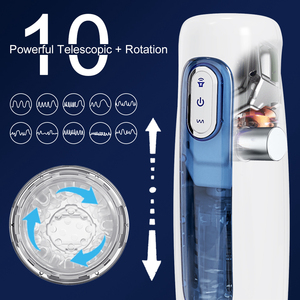 Young Will Masturbateur Automatique Masculin Télescopique Rotatif, Godet de Masturbation, Machine à Pussy, Jouets Sexuels, Articles pour Adultes pour Hommes 18+ - Product Image 2