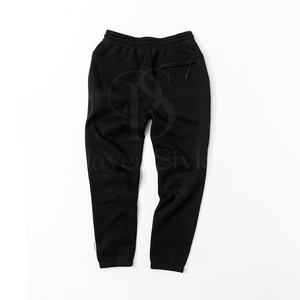 Pantalon de jogging en coton grande taille pour hommes, pantalons de survêtement décontractés confortables et légers avec logo personnalisé pour les activités de plein air de gym et de fitness. - Product Image 6