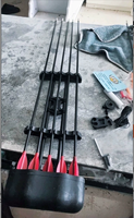 Boîte à flèches à 5 trous à dégagement rapide pour arc composé et arc classique, pour la chasse en extérieur, le tir à l'arc et les activités d'aventure, utilisation intérieure et extérieure