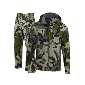 Veste de camouflage softshell d'hiver imperméable de haute qualité personnalisée pour hommes uniforme tactique camouflage - Product Image 5