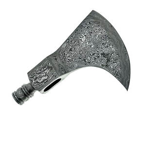 Premium Damascus Steel Tomahawk Head 200 Layer Hunting & Survival <b>Axe</b> with Unique Twist Pattern for Whole Sale 2025 Sale - Product Image 2