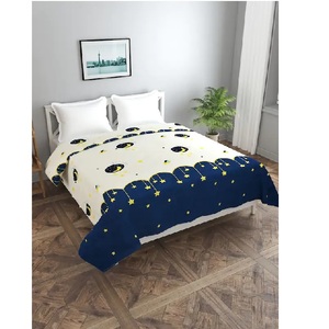 Sábana bajera de algodón 100% orgánico, bajera sábana ajustada de lujo, juegos de edredón para el hogar de proveedores indios al por mayor, color negro puro - Product Image 5