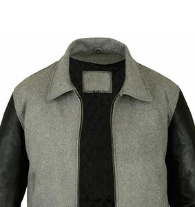 แจ็คเก็ตเบสบอลแบบใหม่ปี 2026 ขายส่ง แจ็คเก็ตเบสบอลลำลอง ออกแบบโลโก้ได้ตามต้องการ เสื้อโค้ทเบสบอล ผ้าฝ้าย แจ็คเก็ตวาร์ซิตี้สำหรับทุกเพศ - Product Image 3