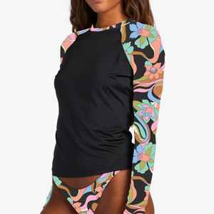 Chemise de compression à manches longues pour femmes, à séchage rapide, rash guard, meilleure qualité, rash guard - Product Image 3