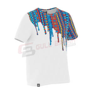 Camiseta personalizada de sublimación para hombre con mangas cortas y gráficos vibrantes, camiseta con sublimación completa para hombre - Product Image 2