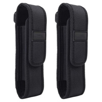 Lampe de poche Molle pochette torche tactique étui support de ceinture en Nylon Camping en plein air randonnée équipement lampe de poche étui de transport pochette