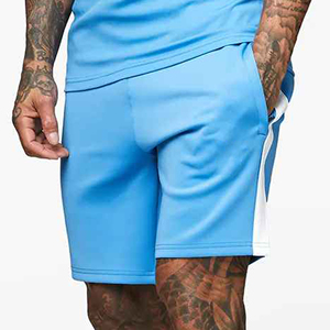 กางเกงผ้าฝ้าย100% เฮมผ้ายีนส์แบบมีเชือกรูดสำหรับเล่นกีฬาผ้าฟลีซแบบเรียบมีรอยขาด - Product Image 4