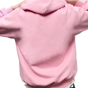 Nueva Sudadera con Capucha de Forro Polar para Mujer, Estilo Casual, Manga Larga, Diseño Personalizado con Logotipo Impreso en la Parte Delantera y Dos Bolsillos Laterales - RSW - Product Image 5