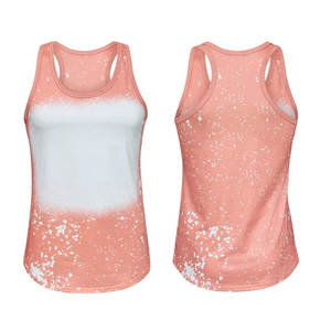 Camiseta sin Mangas Transpirable Sublimada para Mujer, Ropa Deportiva Informal y Cómoda, Chaleco Personalizado OEM, Camiseta sin Mangas para Gimnasio - Product Image 5