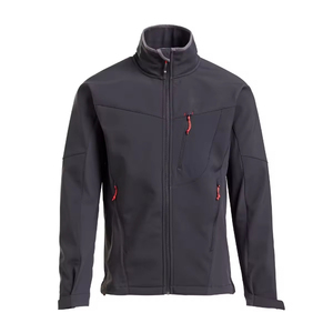 Veste d'hiver softshell personnalisable pour homme, col montant, respirante, imperméable, en laine polaire, confortable, élégante, service OEM - Product Image 6