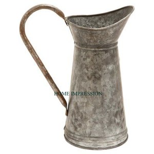 Canne à lait de dernière conception avec revêtement en poudre de couleur blanche avec poignée Canne à lait galvanisée à la main Produits de qualité supérieure - Product Image 4