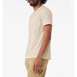 Vente en gros Streetwear unisexe personnalisé T-shirt court à col rond pour hommes idéal pour le DTG, la sérigraphie et la broderie numérique - Product Image 6