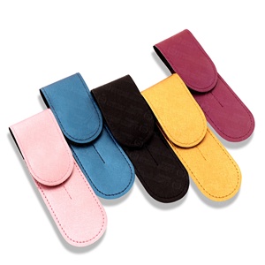 Pinzas para Pestañas de Acero Puro con Estuche de Cuero, Kit Profesional de Extensión de Pestañas para Salón, Viajes, Set de Regalo, OEM, ODM, Logotipo Personalizado - Product Image 6