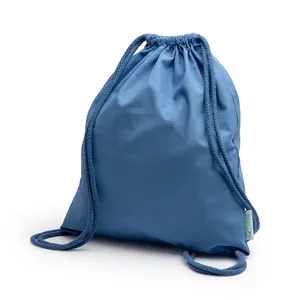 Mochila Deportiva con Cordón de Algodón Orgánico Foss, Mochila Promocional Ecológica con Accesorios Ecológicos - Product Image 2