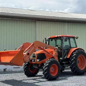 Tracteur Kubota M126X d'occasion en bon état à vendre Tracteur de machinerie agricole - Product Image 4