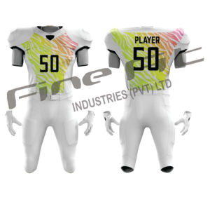 Camisetas de Fútbol Americano Personalizadas, Unisex, Profesionales, de Poliéster Transpirable, Tallas Grandes, Secado Rápido, Antibacterianas, con Impresión - Product Image 1