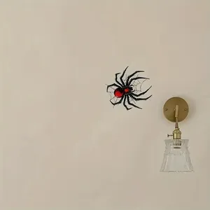 Etiqueta Adhesiva para Coche con Diseño de Araña Viuda Negra de 10 cm, Etiqueta Decorativa de Terror - Product Image 1