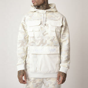 Conjunto de sudaderas con capucha unisex personalizadas OEM, trajes para correr, ropa de calle, sudaderas con capucha de algodón y lana, chándal - Product Image 4