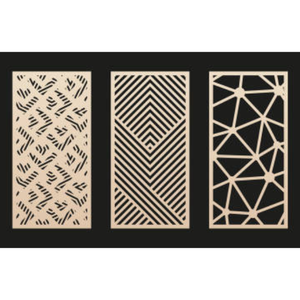 Modern CNC Laser Cut Metal <b>Screens</b> <b>Garden</b> <b>Privacy</b> Panels <b>for</b> Walls and Fences Sheet Metal Fabrication Product - Product Image 4