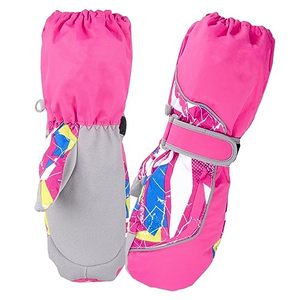 Snowboard Outdoor Insulated Thermal Waterproof Non-Slip Unisex <b>Gloves</b> Touchscreen Warm Custom Skiing Winter <b>Mittens</b> Oxford Hook - Product Image 3