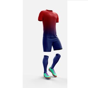 Uniformes de basket-ball pour hommes personnalisés Rouge College Youth Outfit 100% Polyester Respirant Sublimation Impression Plus Size Tackle Twill - Product Image 1