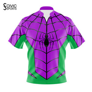 Camiseta Polo de Bolos para Hombre, Estampada, para Liga de Equipos, para Adultos, Técnica de Impresión Digital - Product Image 1