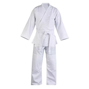 Uniformes de Artes Marciales de Poliéster/Algodón Ecológicos Ligeros con Logotipo Personalizado Serigrafiado al por Mayor para Hombres/Mujeres - Product Image 1