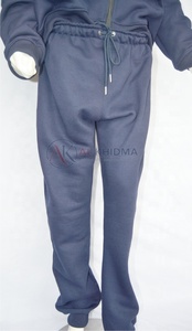 Custom Navy Tracksuit Set Full Zip Sportswear Jogger <b>Pants</b> 100% Organic Cotton Quick Dry Wholesale Manufacturer Private Label - Product Image 6