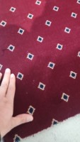 Tapis de prière Adiva pour mosquée, moderne, floral, tissé à la machine, à poils longs, rembourré, avec support en jute, fabriqué à Gaziantep, en polyester