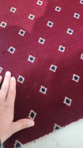 Alfombra Adiva para Oración, Diseño Floral Moderno, Tejida a Máquina, Pelo Alto, Base Acolchada de Yute, Hecha en Gaziantep, para el Hogar - Product Image 3