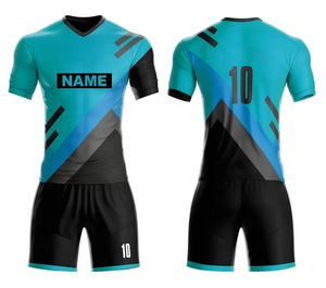 Uniforme de fútbol de poliéster ligero personalizable, ropa deportiva de fútbol cómoda transpirable para adultos - Product Image 3