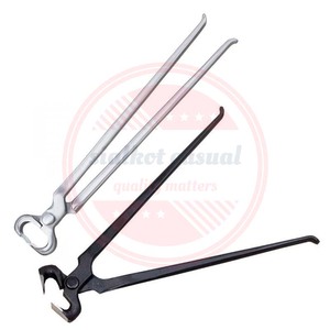 Pinzas profesionales para pezuñas de caballo Pinzas para pezuñas de caballo de acero inoxidable de calidad superior \ Instrumentos veterinarios personalizados - Product Image 5