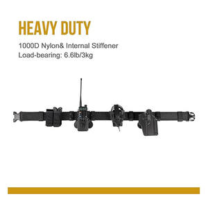 Ceinture tactique de qualité supérieure en nylon renforcé, séchage rapide, respirante, boucle en plastique, taille personnalisée, ceintures de qualité supérieure - Product Image 5