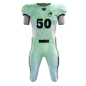 Uniforme de fútbol americano de alta calidad y bajo precio hecho en poliéster 100%, uniforme de fútbol americano - Product Image 1