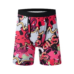 <span class=keywords><strong>Boxer</strong></span> da <span class=keywords><strong>Uomo</strong></span> Personalizzati Senza Pieghe con Logo del Marchio, Stampa Digitale 3D, Costume da Bagno, Taglie Grandi, Intimo di Design - Product Image 2