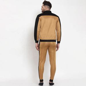 Wholesale Men's High Quality Sportswear Custom Logo Stripe Tracksuit with Side Stripe Embroidered Best Fitted - Product Image 2