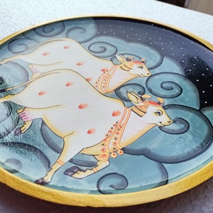 Tapices y bandejas con tema de Vaca pintados a mano hechos a medida ideales para la decoración del hogar adecuados para la reventa - Product Image 4