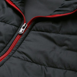 Nouvelle veste sans manches de grande taille de haute qualité de vente chaude personnalisée | Veste sans manches bouffante à la mode décontractée de couleur unie - Product Image 2