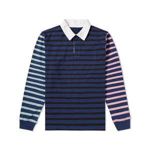 2025 Rugby de manga larga personalizado para hombres para camisas 100% poliéster antibacteriano de secado rápido personalizable - Product Image 4