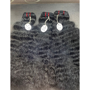 Cheveux indiens Remy de haute qualité, cheveux bouclés bruts non traités pour la livraison directe - Product Image 1