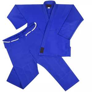 ชุดยูโดธรรมดา ชุดยิวยิตสูบราซิล ชุดศิลปะการต่อสู้ ผ้าโมดอลสีตัดกัน ระบายอากาศได้ดี แห้งเร็ว สำหรับการฝึกซ้อม - Product Image 1