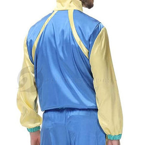 Conjunto Deportivo de Invierno para Hombre, Dos Piezas, Cortavientos, Nailon/Poliéster, Secado Rápido, para Correr - Product Image 5
