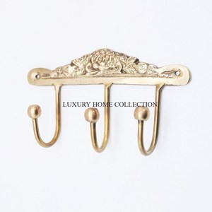 Decorative Antique Metal <b>Wall</b> Hooks <b>Hangers</b> with Vintage Charm for Adding Rustic Elegance to Your Home Decor - Product Image 1