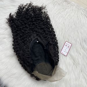 Precio de fábrica pelucas delanteras de encaje para mujeres negras cabello rizado ondulado recto estilo de cabello vietnamita crudo